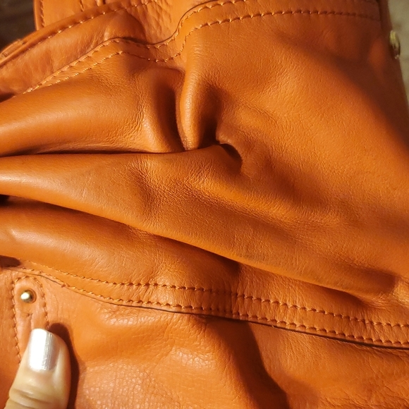 ❤️Last Chance !! B. Makowsky Genuine Leather Satchel Bag - Picture 11 of 17